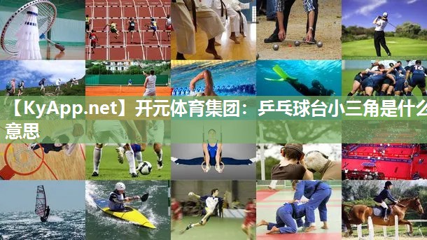 乒乓球台小三角是什么意思