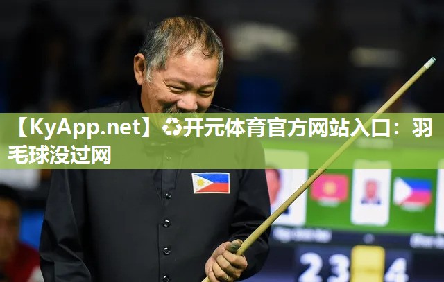 羽毛球没过网